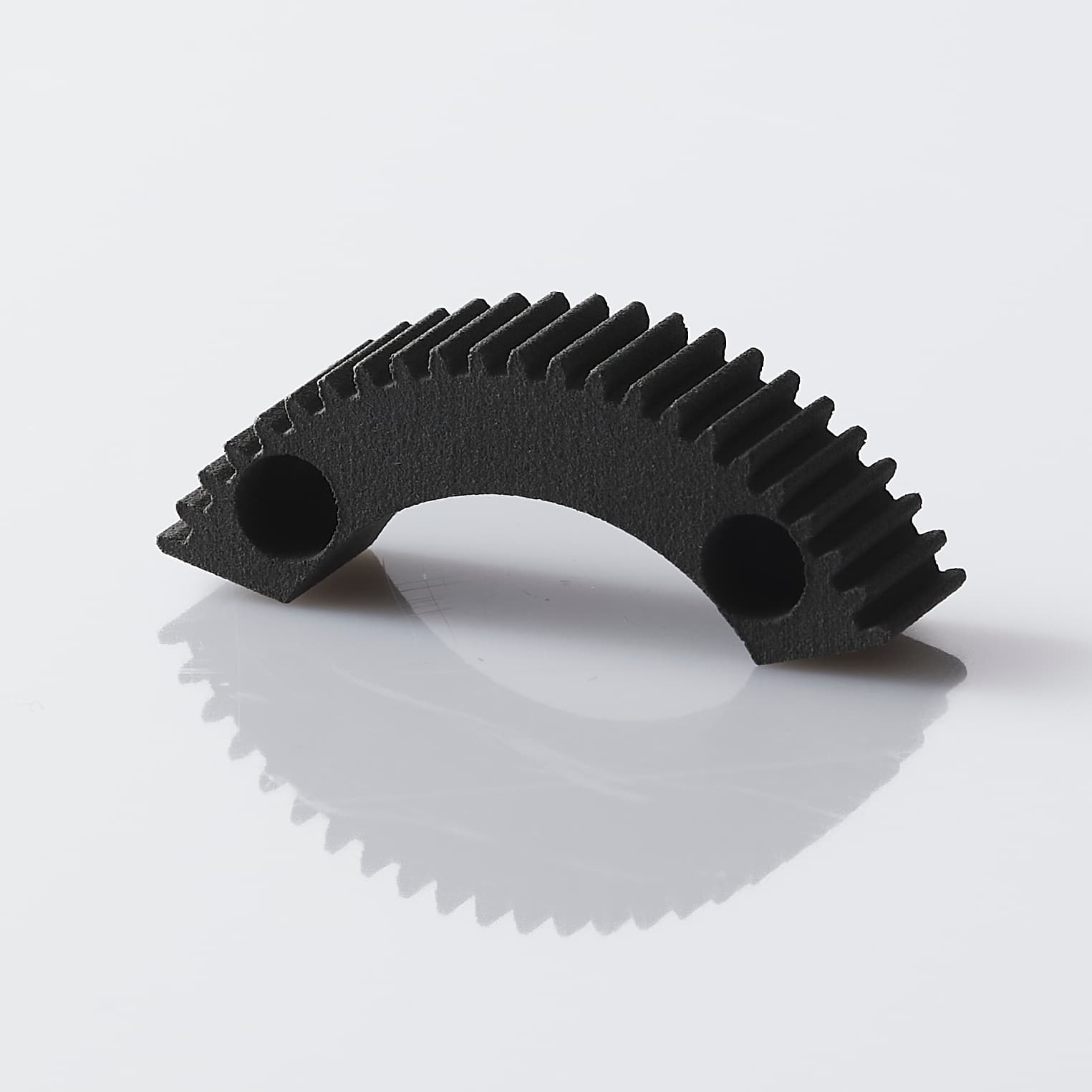 Gear segment printed in PA12