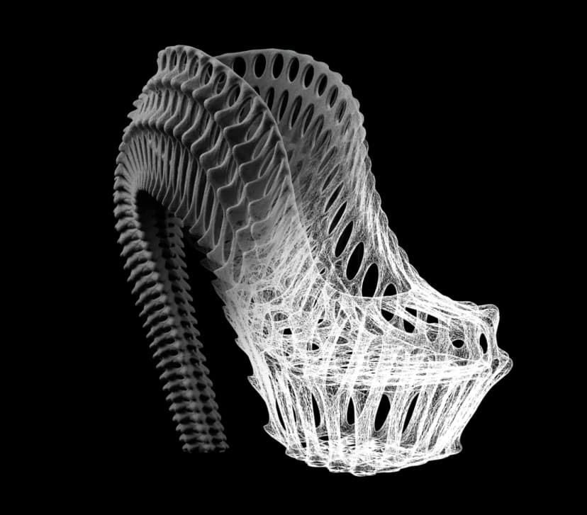 Componente stampato in 3D con tecnologia SLS Doppialinea