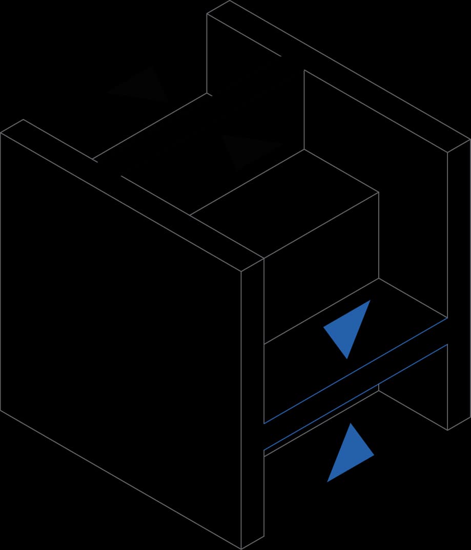 Minimum wall thickness with supports