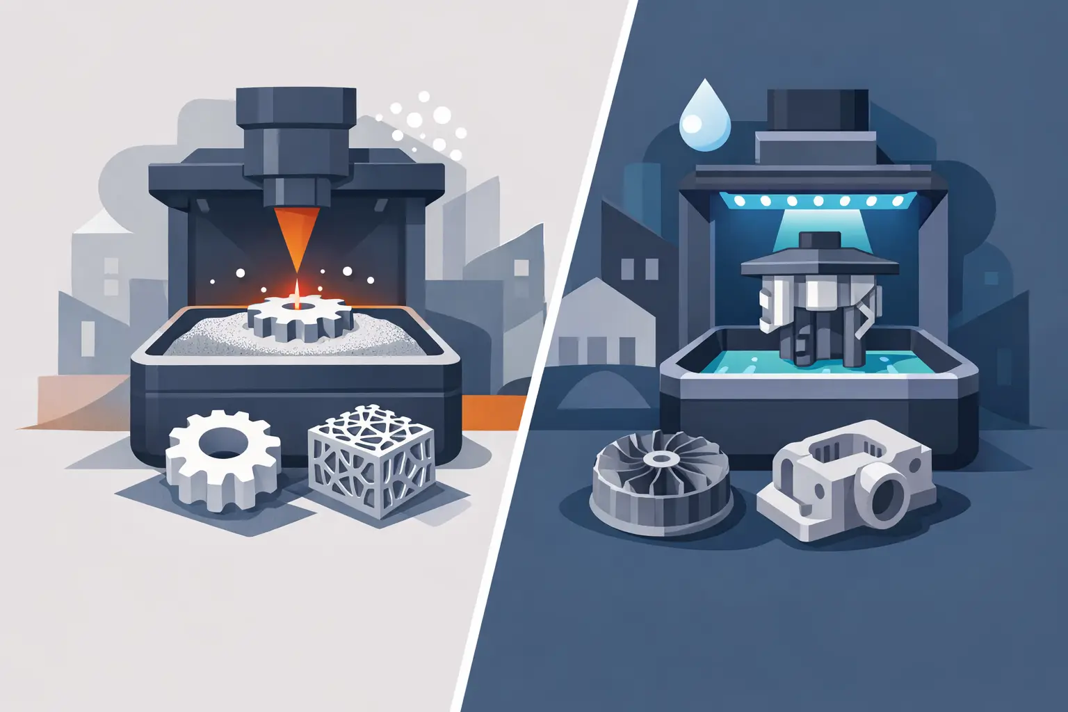 SLS versus MSLA industriale: quale scegliere?