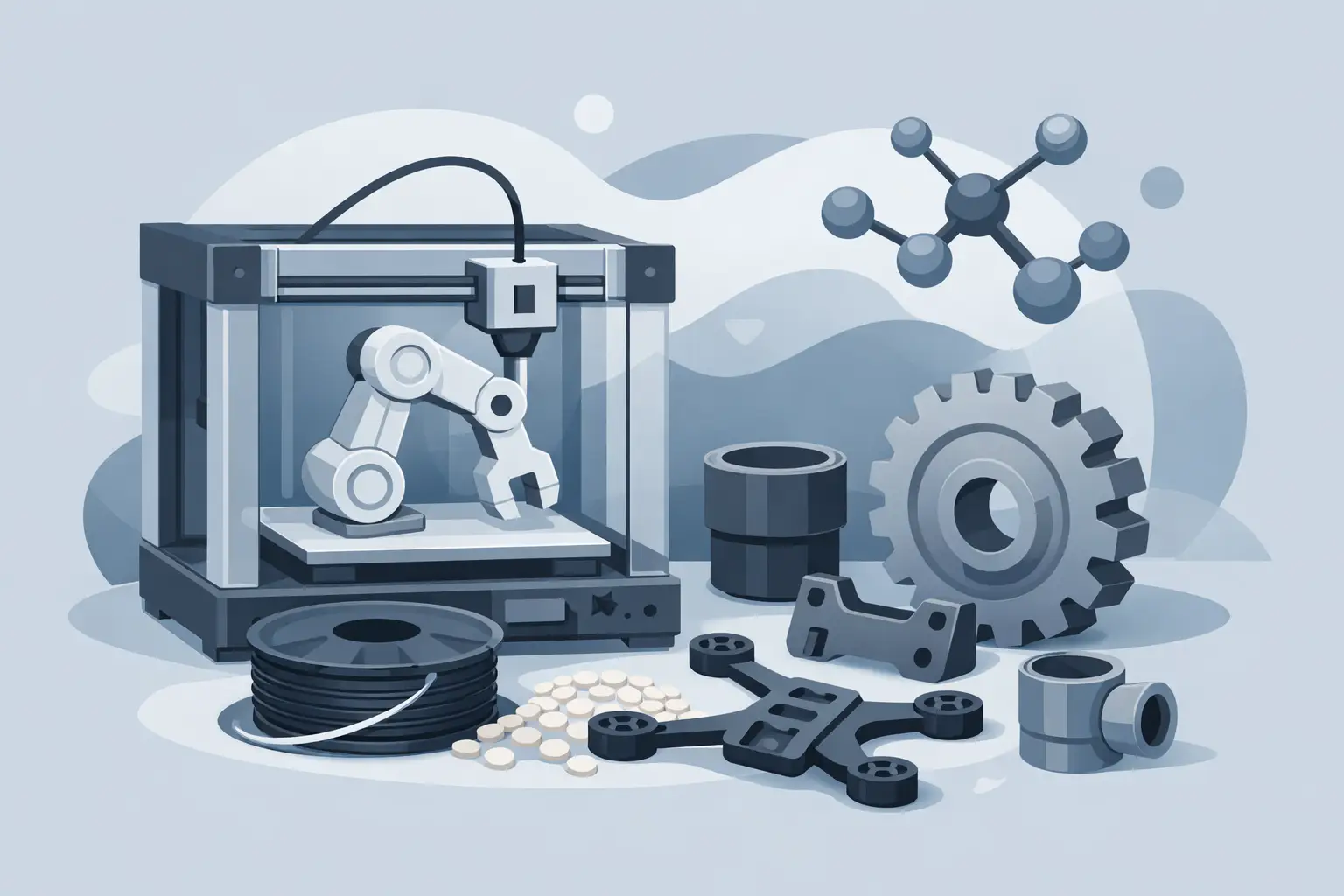 Stampa 3D nylon: quando scegliere il PA12